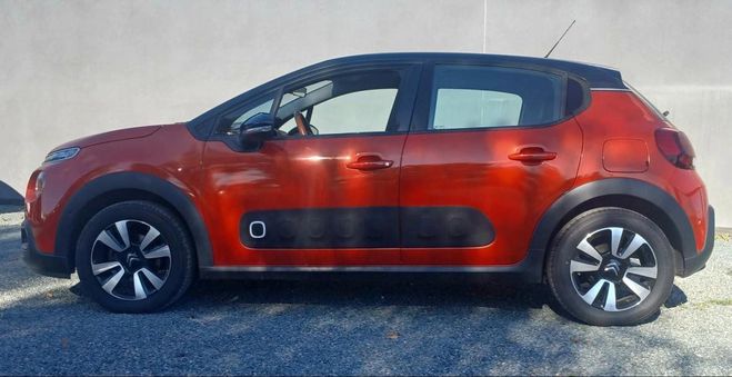 Citroen C3 GENERATION-III 1.2 L 80 CH SHINE CARPLAY Orange de 2018