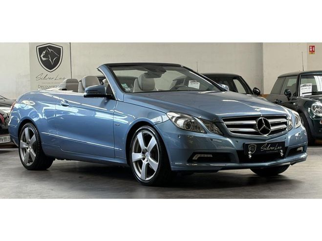 Mercedes Classe E Cabriolet 250 CGI BlueEfficiency - BVA BLEU CLAIR de 2010