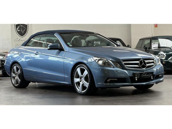 Mercedes Classe E Cabriolet 250 CGI BlueEfficiency - BVA BLEU CLAIR de 2010