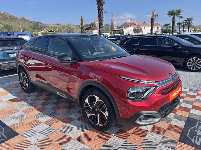 Citroen C4 BlueHDi 130 EAT8 MAX GPS Cam�ra Toit Noi Rouge Fonc� de 2025