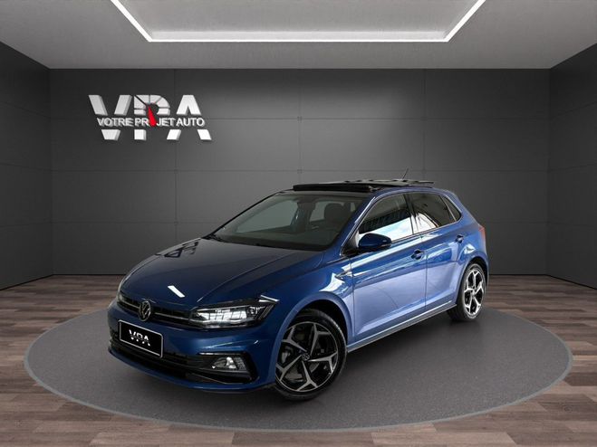 Volkswagen Polo 1.0 TSI 110 ch DSG R-Line ? Toit panoram Bleu de 2020