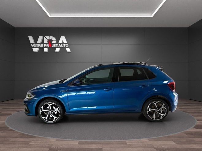 Volkswagen Polo 1.0 TSI 110 ch DSG R-Line ? Toit panoram Bleu de 2020