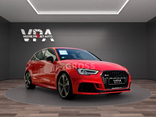 Audi RS3 2.5 TFSI 400 ch quattro ? Pack Performan Rouge de 2019