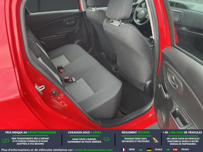 Toyota Yaris 70 VVT-i BVM Rouge de 2017