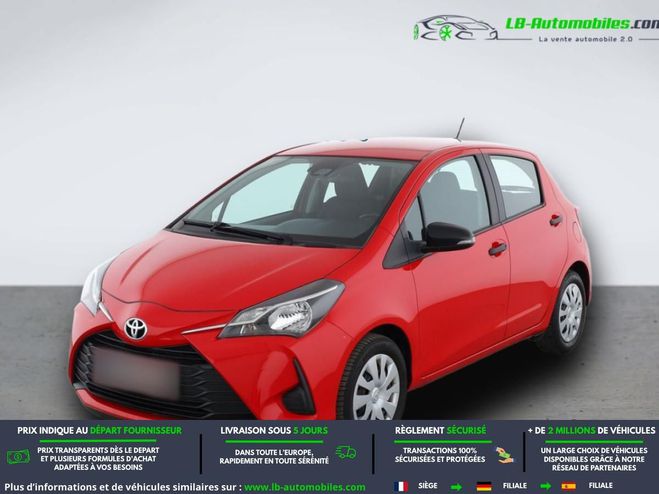 Toyota Yaris 70 VVT-i BVM Rouge de 2019