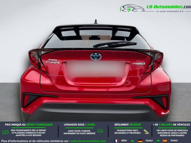 Toyota C HR Hybride 1.8L 122 ch BVA Rouge M�tallique de 2021