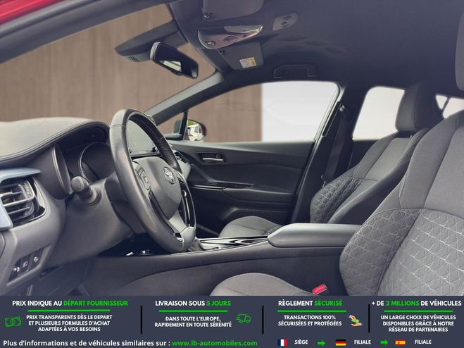 Toyota C HR Hybride 1.8L 122 ch BVA Rouge M�tallique de 2021