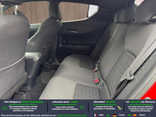 Toyota C HR Hybride 1.8L 122 ch BVA Rouge M�tallique de 2021