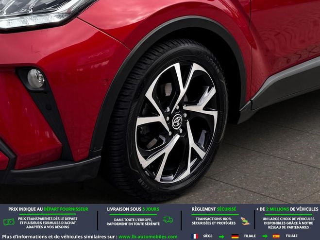 Toyota C HR Hybride 1.8L 122 ch BVA Rouge M�tallique de 2021