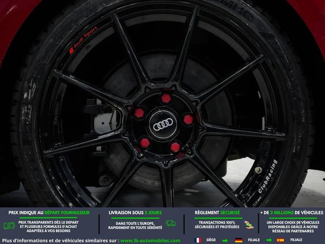 Audi TTS  40 TFSI 306 BVA Quattro Rouge M�tallique de 2019