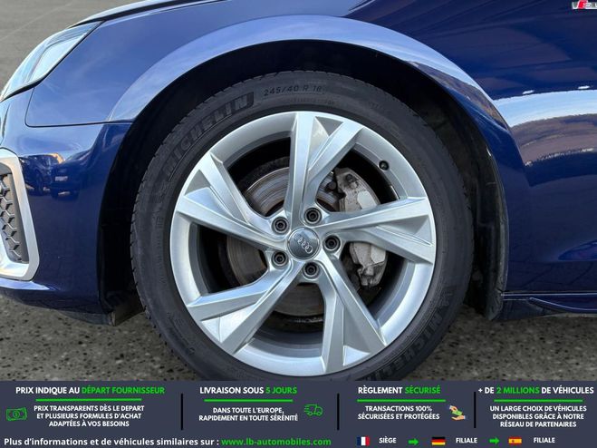 Audi A4 40 TDI 190 BVA Bleu M�tallique de 2020