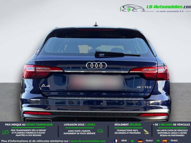 Audi A4 40 TDI 190 BVA Bleu M�tallique de 2020