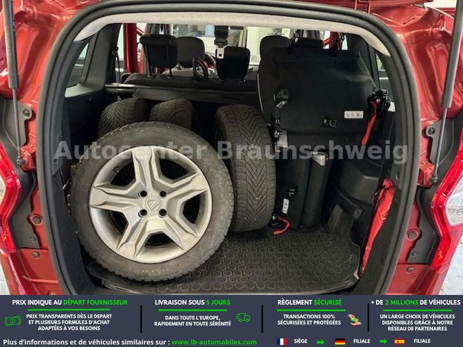 Dacia Lodgy TCe 130 FAP 7 places Rouge M�tallique de 2021