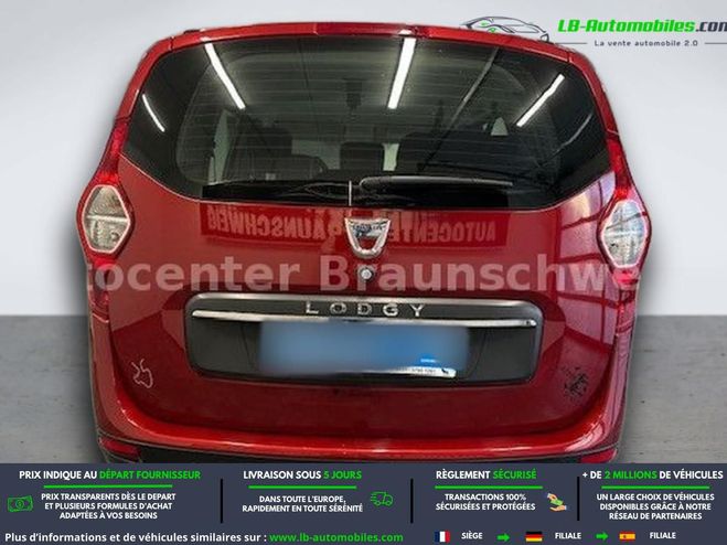 Dacia Lodgy TCe 130 FAP 7 places Rouge M�tallique de 2021