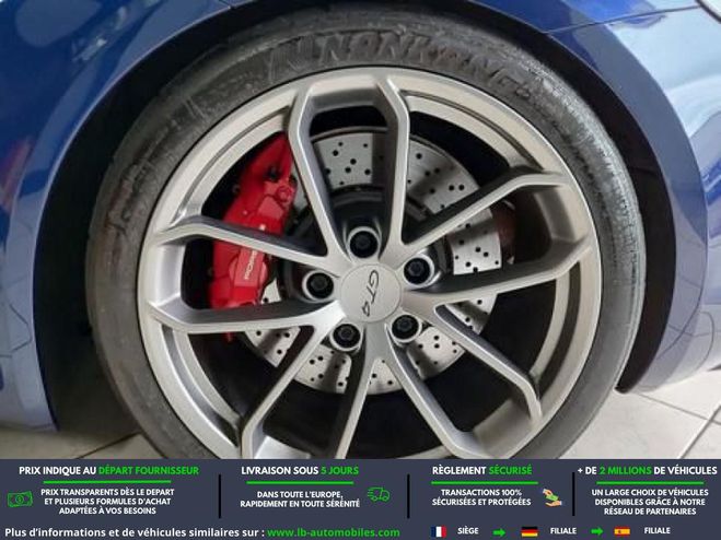 Porsche Cayman GT4 4.0i 420 ch Bleu M�tallique de 2020