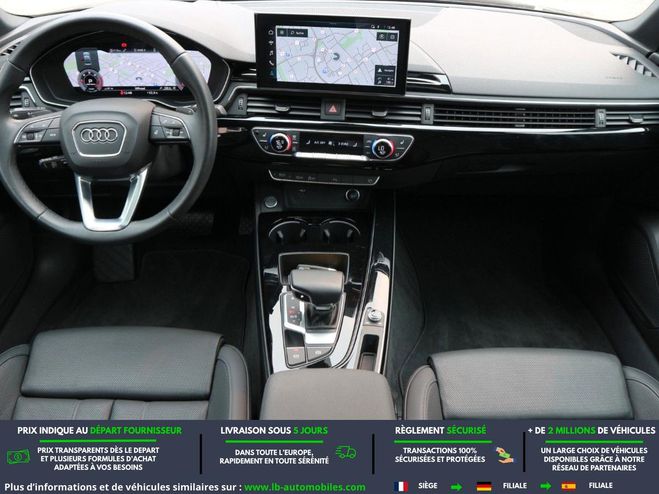 Audi A4 35 TDI 163 BVA Noir M�tallique de 2020