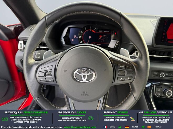 Toyota Supra GR 3.0 340 ch BVA Rouge de 2019