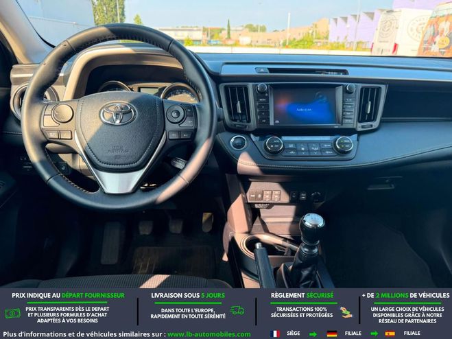 Toyota RAV 4 151 VVT-i AWD BVM Blanc M�tallique de 2017