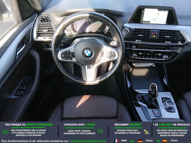 BMW X3 xDrive20d 190ch BVA Blanc M�tallique de 2019