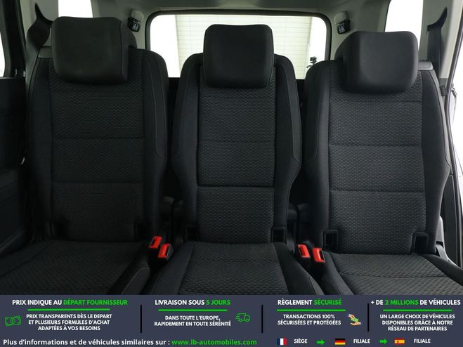 Volkswagen Touran 150  BVA 7pl Noir M�tallique de 2018