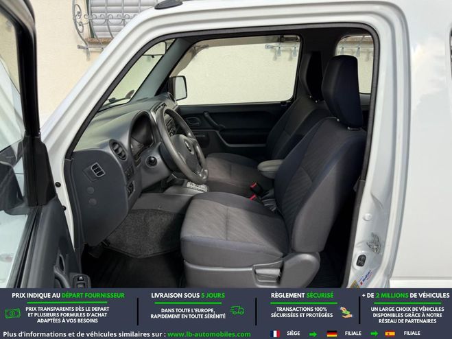 Suzuki Jimny 86ch BVA Blanc de 2014