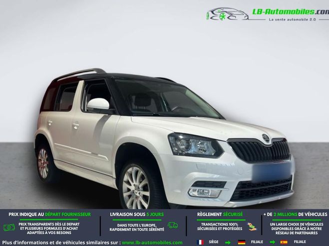 Skoda Yeti 2.0 TDI 140 BVA 4x4 Blanc M�tallique de 2014