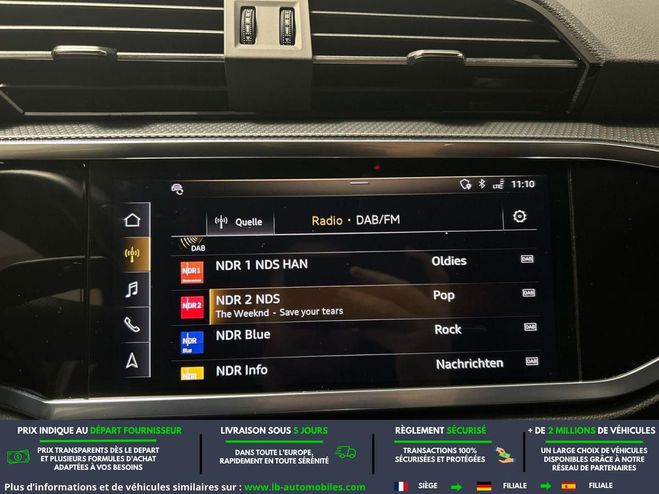 Audi Q3 35 TFSI 150 ch BVA Bleu M�tallique de 2020