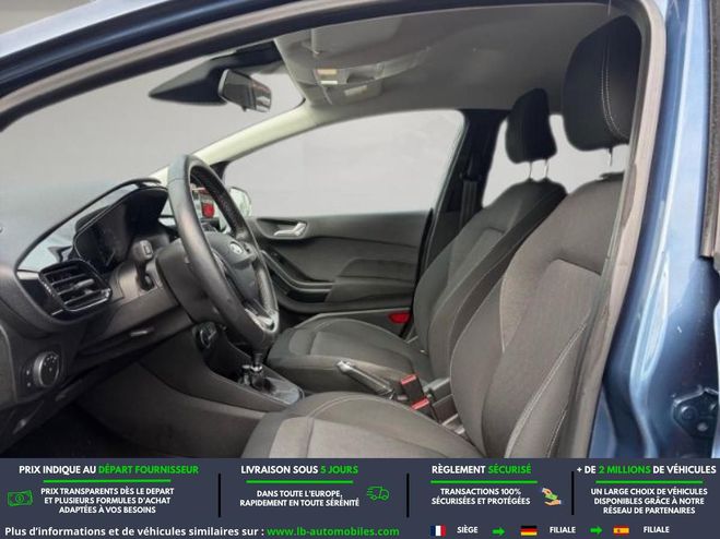 Ford Fiesta 1.0 EcoBoost 125 BVM Bleu M�tallique de 2019