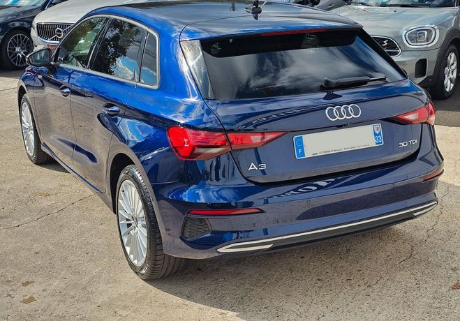 Audi A3 Superbe 2.0l tdi bva cuir hifi camera 20 Bleu de 2023
