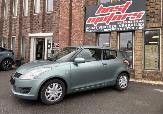 Suzuki Swift 1.3 VVT 92 ch ? Climatisation garantie 1 Vert de 2011