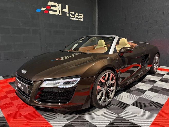 Audi R8 SPYDER 5.2 FSI 525 QUATTRO S-TRONIC BVA Marron de 2013