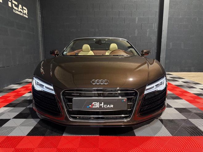 Audi R8 SPYDER 5.2 FSI 525 QUATTRO S-TRONIC BVA Marron de 2013