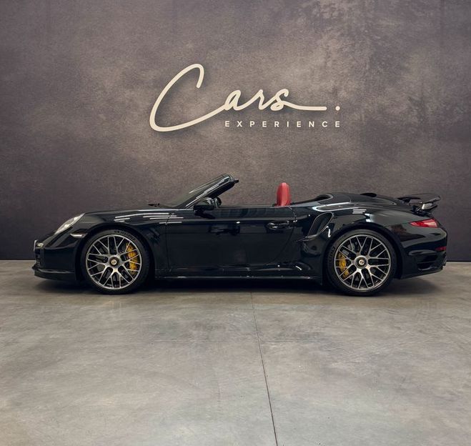 Porsche 911 991.1 Turbo S Cabriolet 3.8 560 cv ? FRA Noir de 2014