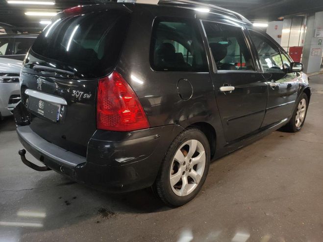 Peugeot 307 SW 1.6 HDi - 110 EDEN PARK 7 PLACES NOIR de 2008