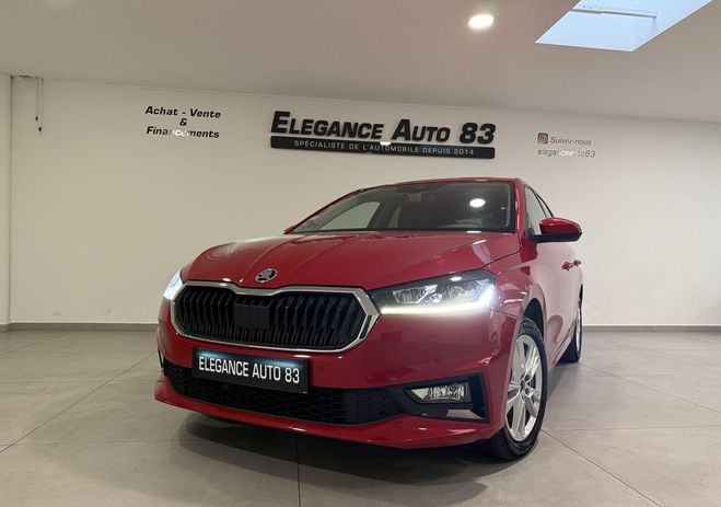 Skoda Fabia 1.0 TSI 95CH STYLE CARPLAY CAMERA REGULA Rouge de 2023