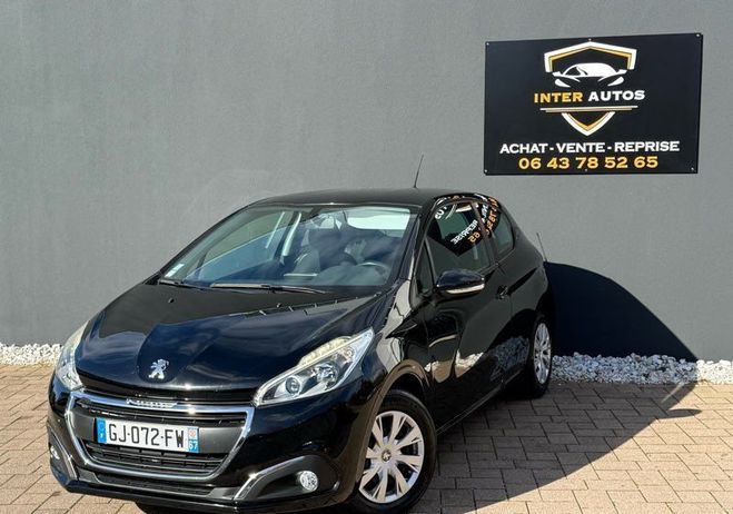 Peugeot 208 Phase II 54.000km Noir de 2015