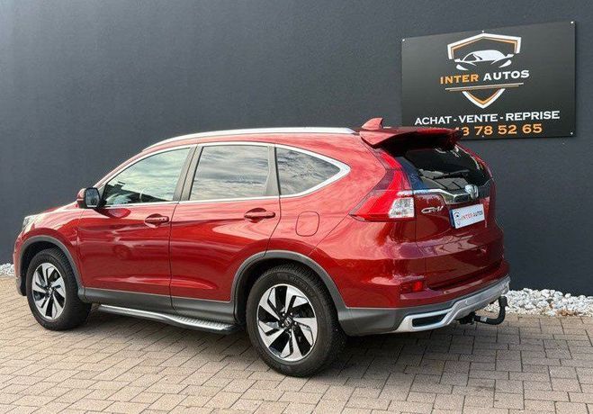 Honda CRV V 160ch EXCLUSIVIVE 4WD Rouge de 2016