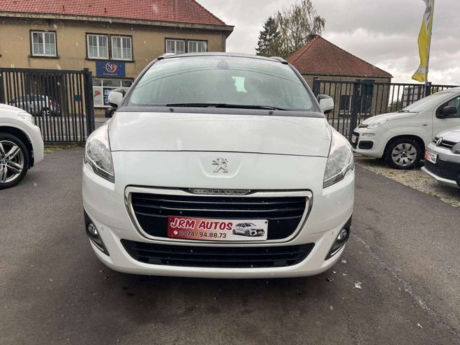 Peugeot 5008 1.6 BlueHDi 7 Places 1ER PROPRIETAIRE-CA Blanc M�tallis� de 