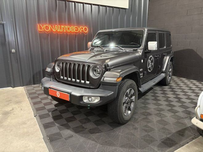 Jeep Wrangler 2.0 T 272ch Overland Command-Trac BVA8 GRIS de 2020