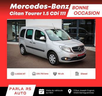  Voir d&eacute;tails -Mercedes Citan Tourer 1.5 BlueEfficiency 111 CDi 90ch 5 &agrave; Sarreguemines (57)