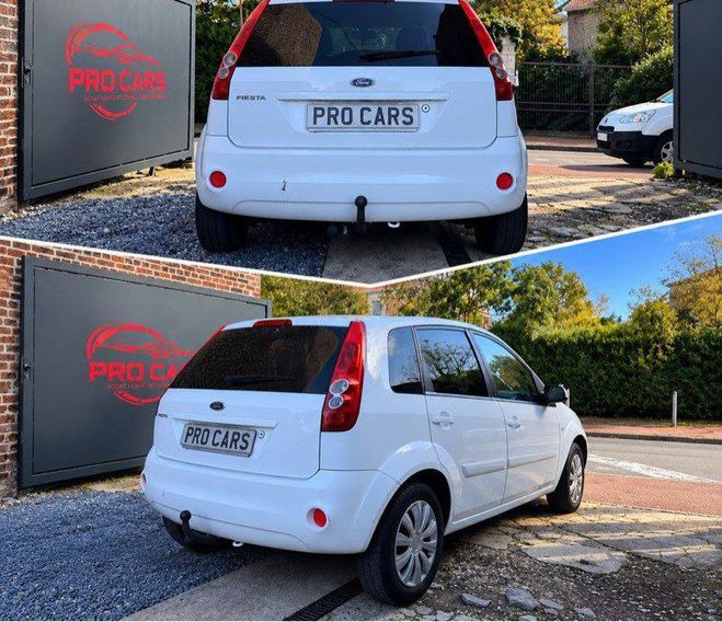 Ford Fiesta 1,3i Duratech Blanc de 2008