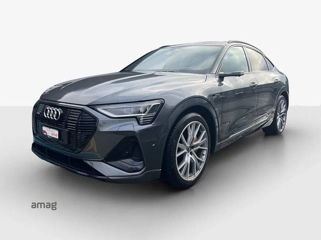 Audi E-Tron Sportback 55 S line 408 ch Gris de 2022