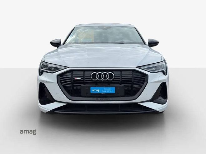 Audi E-Tron Sportback 55 S line Blanc M�tallis� de 2020