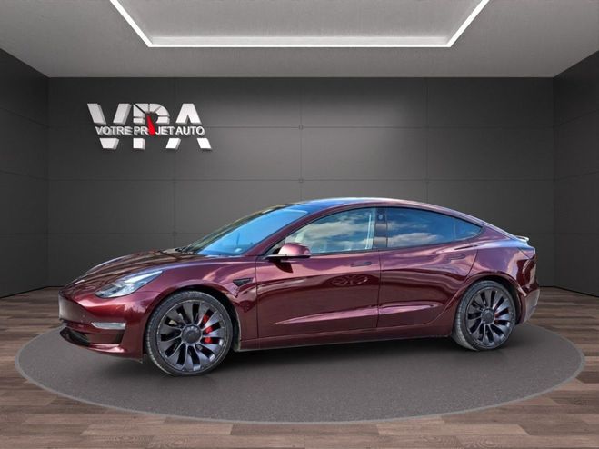 Tesla Model 3 Performance Dual Motor AWD 513 ch ? Pomp Bordeaux de 2022