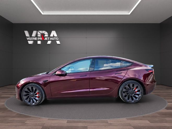 Tesla Model 3 Performance Dual Motor AWD 513 ch ? Pomp Bordeaux de 2022
