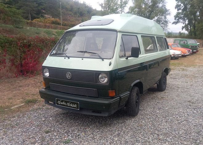 Volkswagen T3 Moteur 1.9DG, pass� en double carbu 40ID VERT bi-ton de 1987
