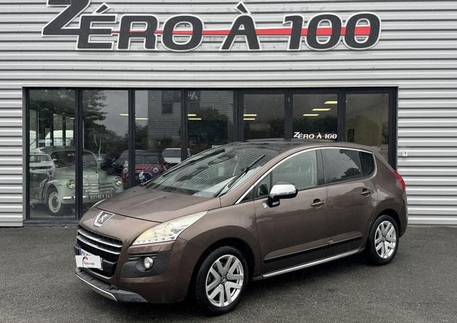 Peugeot 3008 HYbrid4 2.0 HDi ? 200 ch Diesel hybride  Marron de 2013