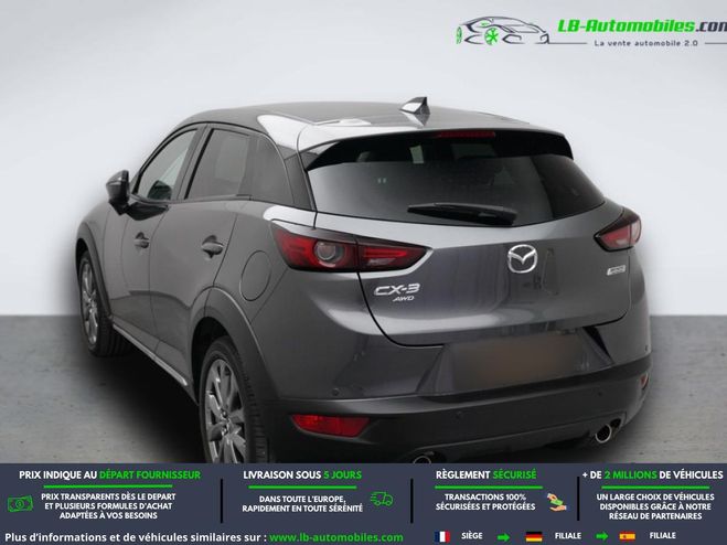Mazda Cx 3 2.0L Skyactiv-G 150 4x4 BVA Gris M�tallique de 2019