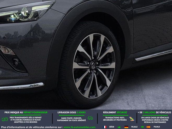 Mazda Cx 3 2.0L Skyactiv-G 150 4x4 BVA Gris M�tallique de 2019