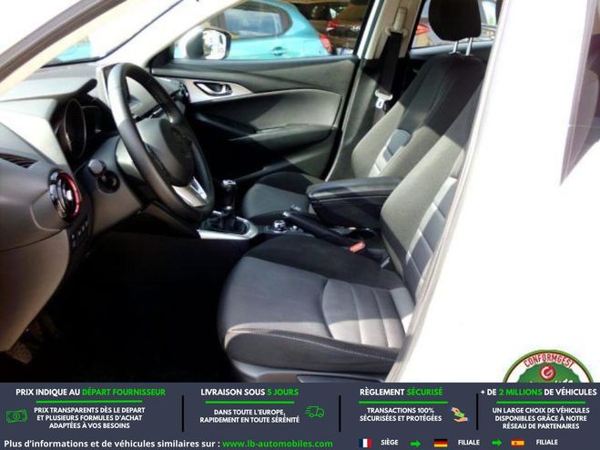 Mazda Cx 3 1.5L Skyactiv-D 105 4x2 Blanc M�tallique de 2016